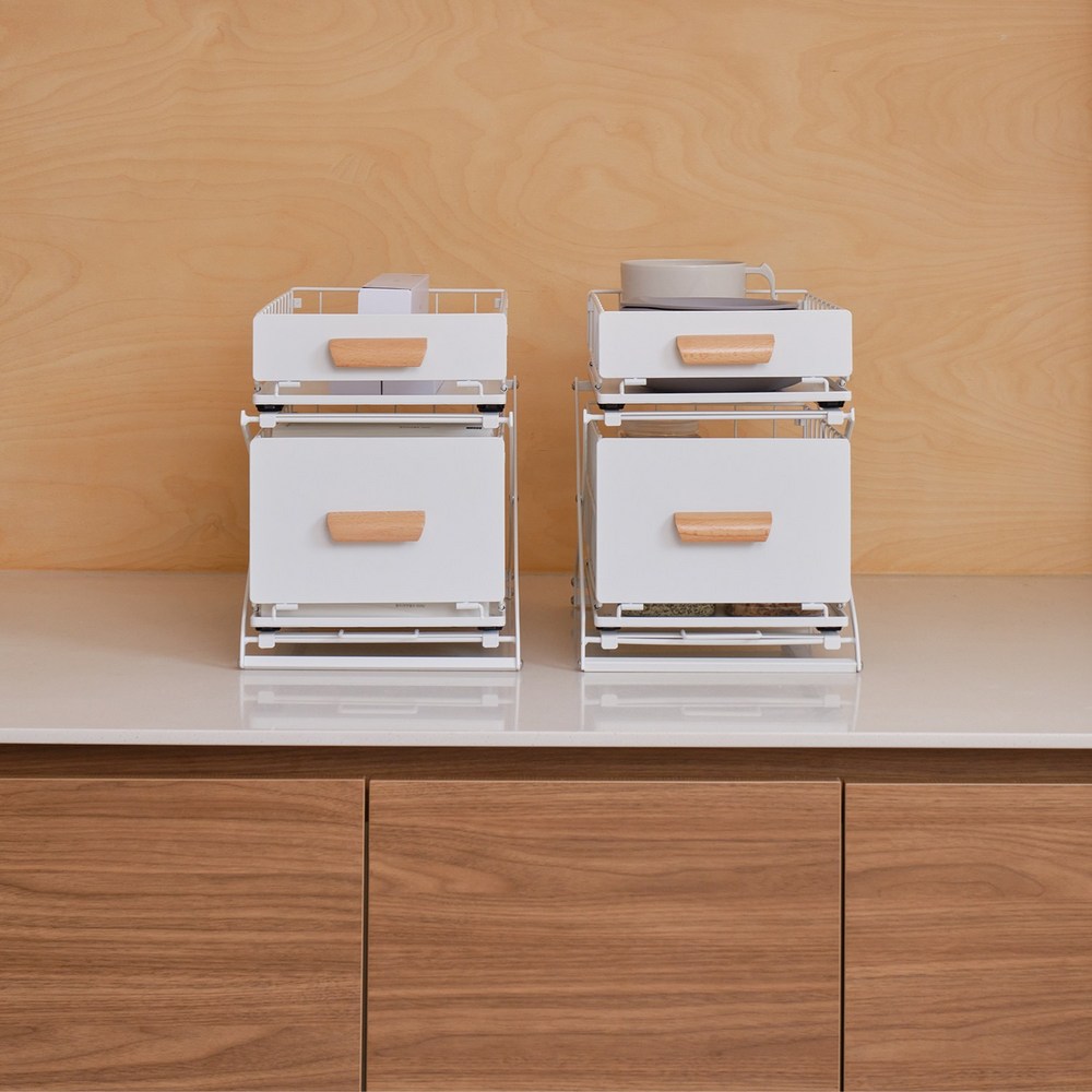 코드리빙 슬라이딩 정리대로 주방을 효율적이고 깔끔하게!