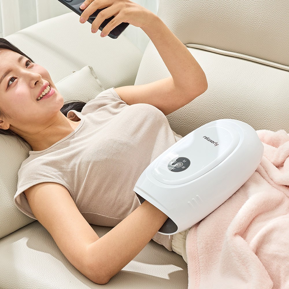 편안한 휴식과 치유의 시간을 선사하는 릴렉서리 손마사지기