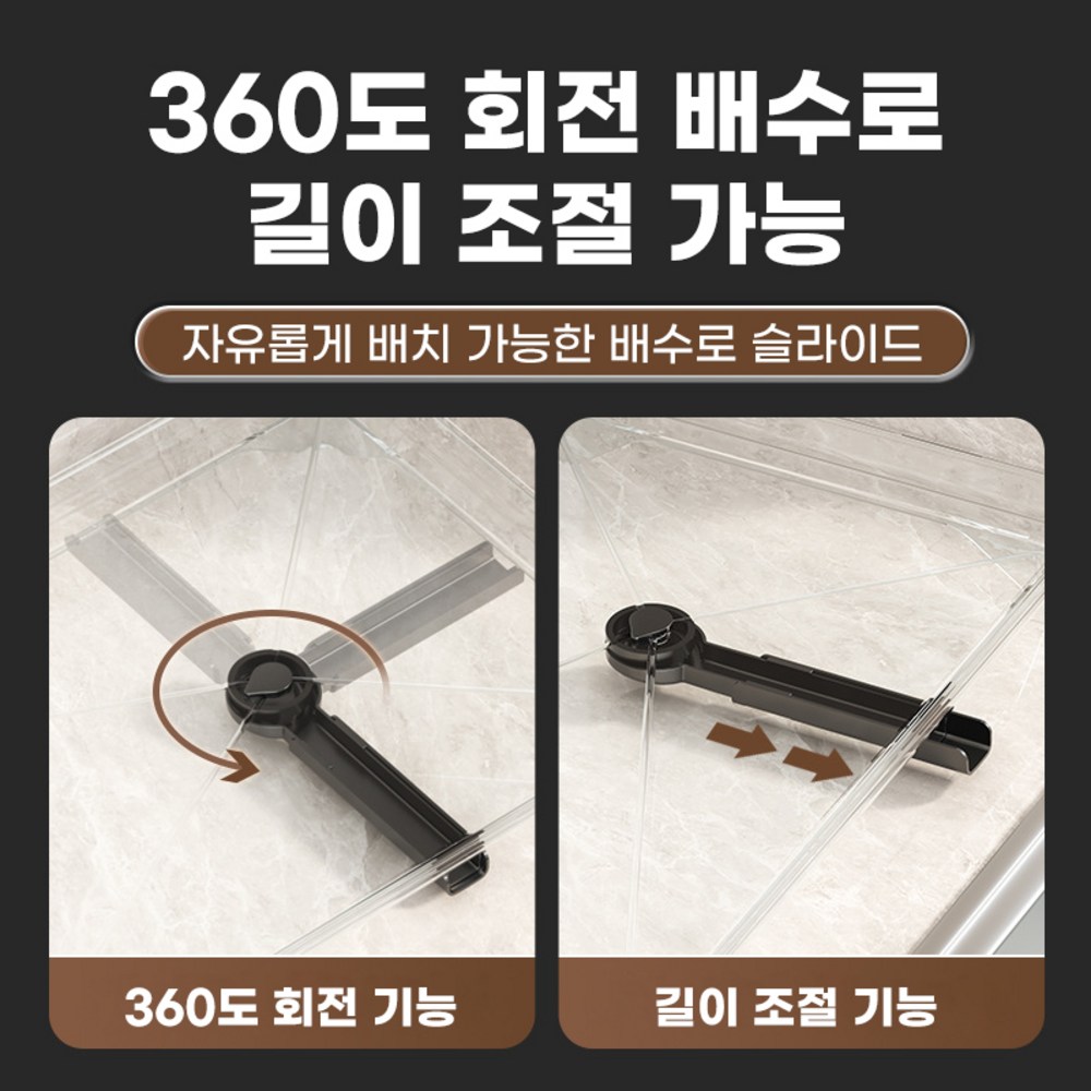 주방을 빛내는 실용적인 선택, 월로덴 2단 식기건조대