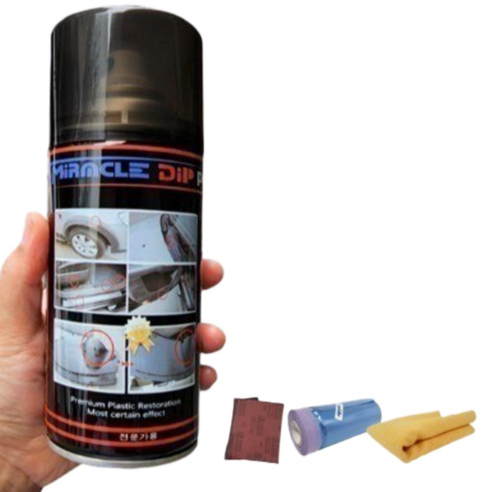 미라클딥 차량 범퍼 내장제 변색 스크래치 복원제로 긁힌 범퍼 고치기