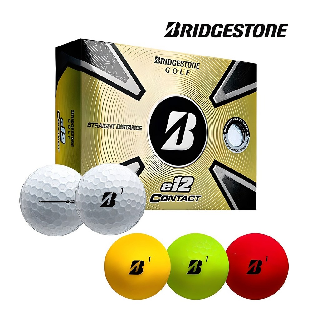 탁월한 정확도와 거리로 당신의 골프를 혁명하세요: 브리지스톤 신형 e12 컨텍트 골프공