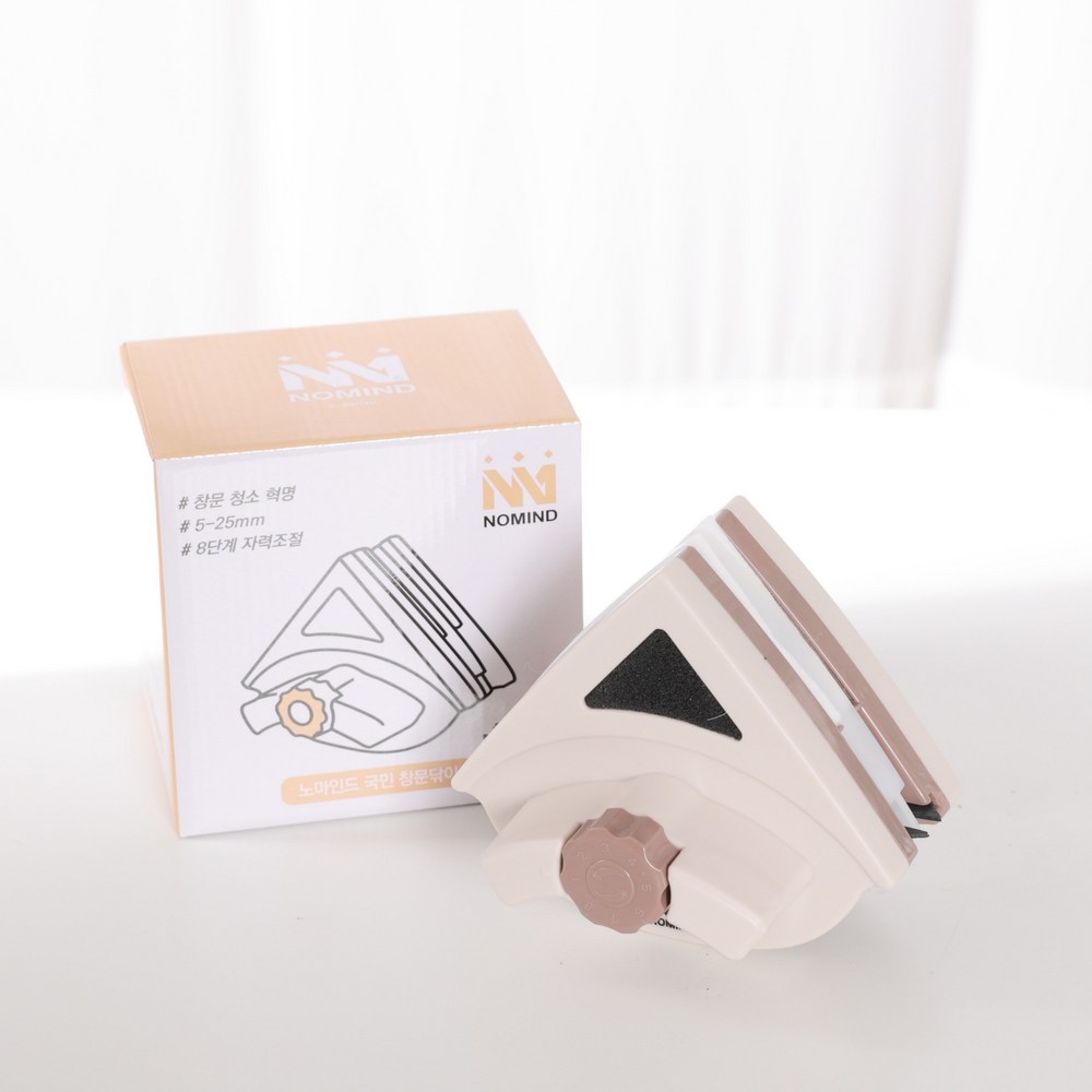 창문 청소 더 편리하게, 노마인드 자석 창문닦이