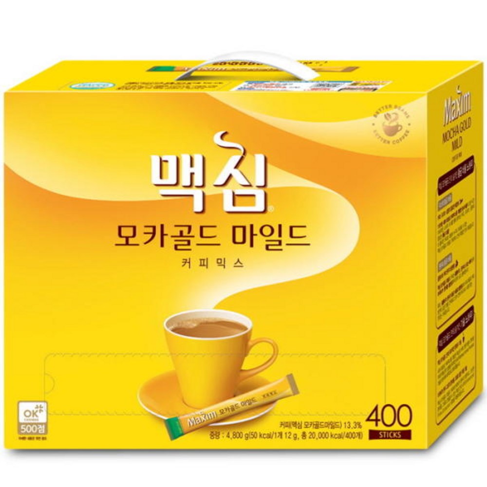 맥심 모카골드 마일드 400T: 커피의 매력을 재발견하다 맥심커피400
