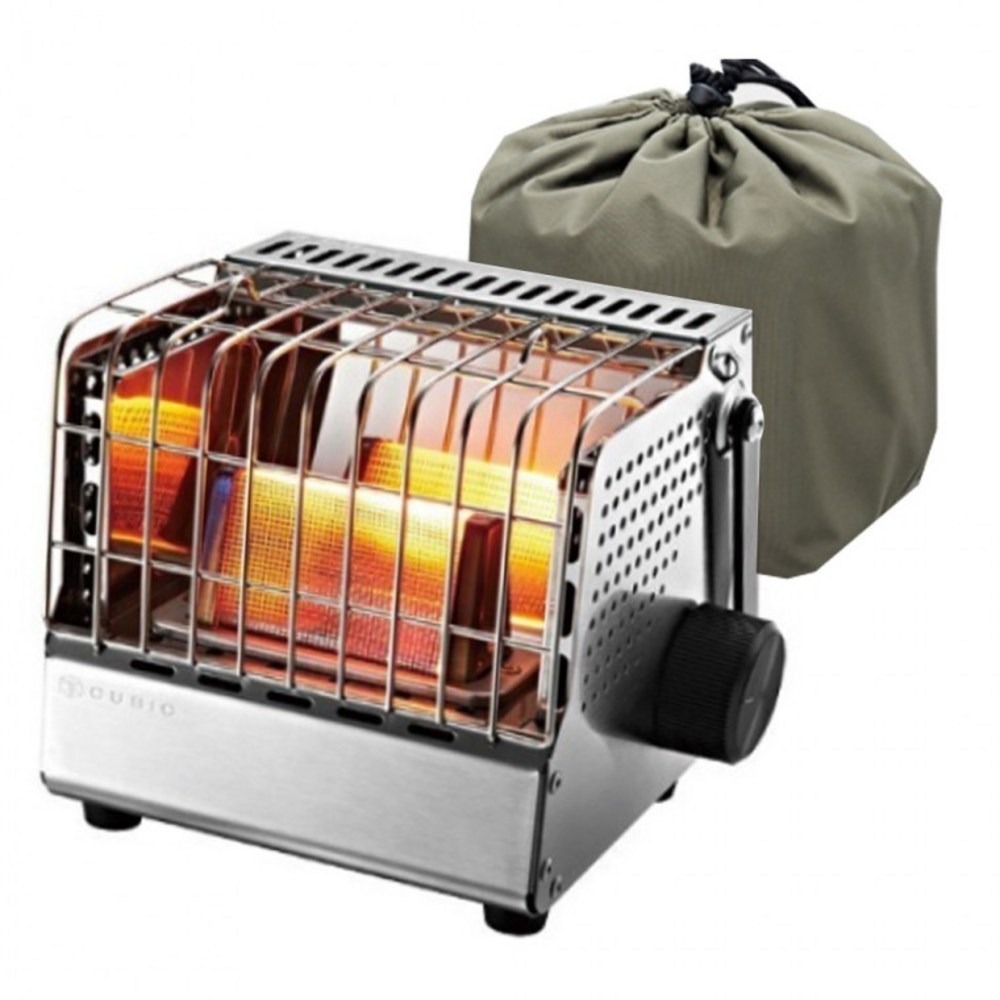 코베아 큐빅 가스히터로 따뜻하고 안전한 겨울 아웃도어를!