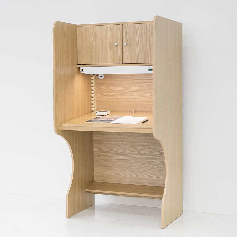 아이디어스터디 장학생5호 화이트오크 슐레이먼오크 독서실책상 리뷰 1인독서실책상