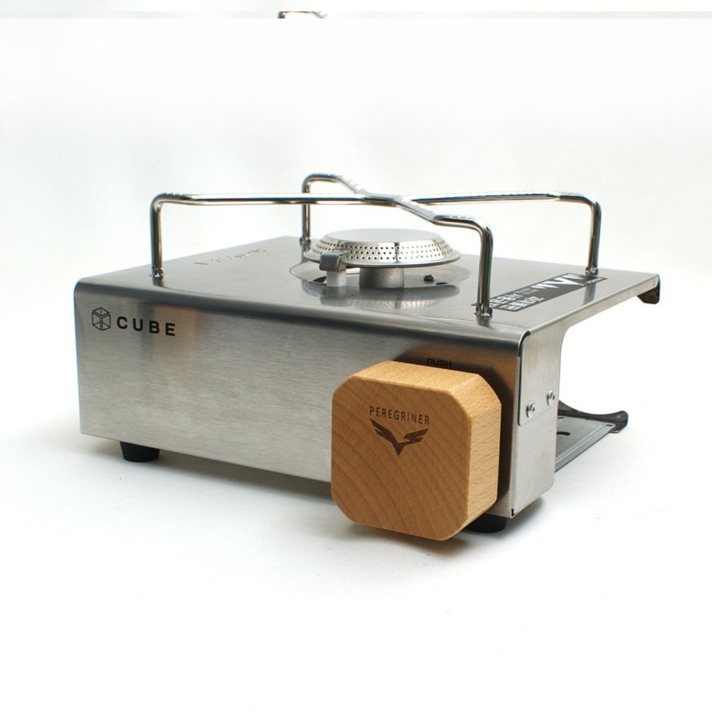 감성 캠핑을 위한 페레그리너 코베아 큐빅난로 우드 손잡이 액세서리: 디자인은 훌륭하나 마감과 내구성은 아쉬움.