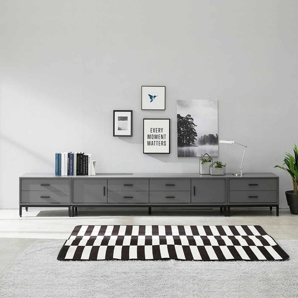 세련된 디자인과 실용성을 갖춘 지베스 프리모 3000 거실장 세트, 지금 바로 득템하세요!