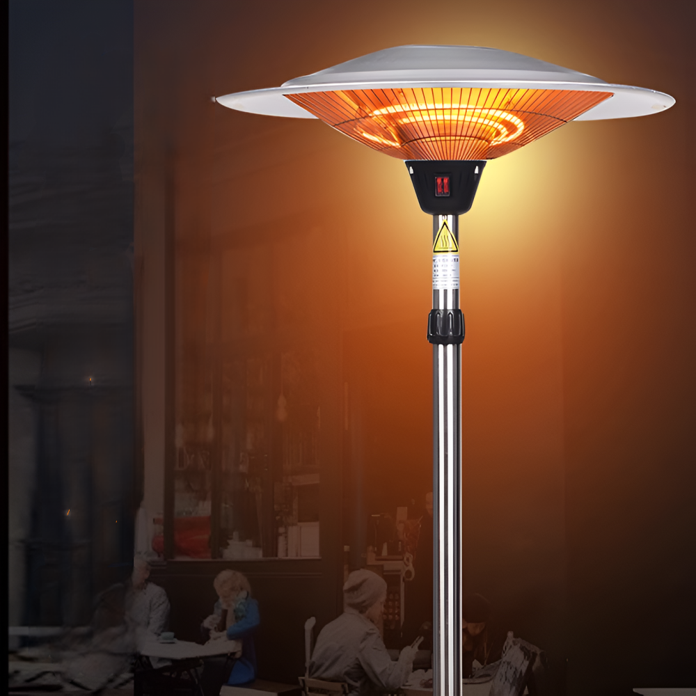 리빙하입 파티오 히터로 겨울밤을 따뜻한 낭만으로 채우세요.