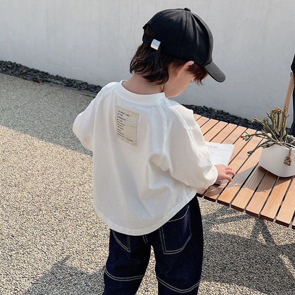 뽀뽀뽀 아동복 등라벨 긴팔티로 우리 아이 봄/가을 스타일 완성!