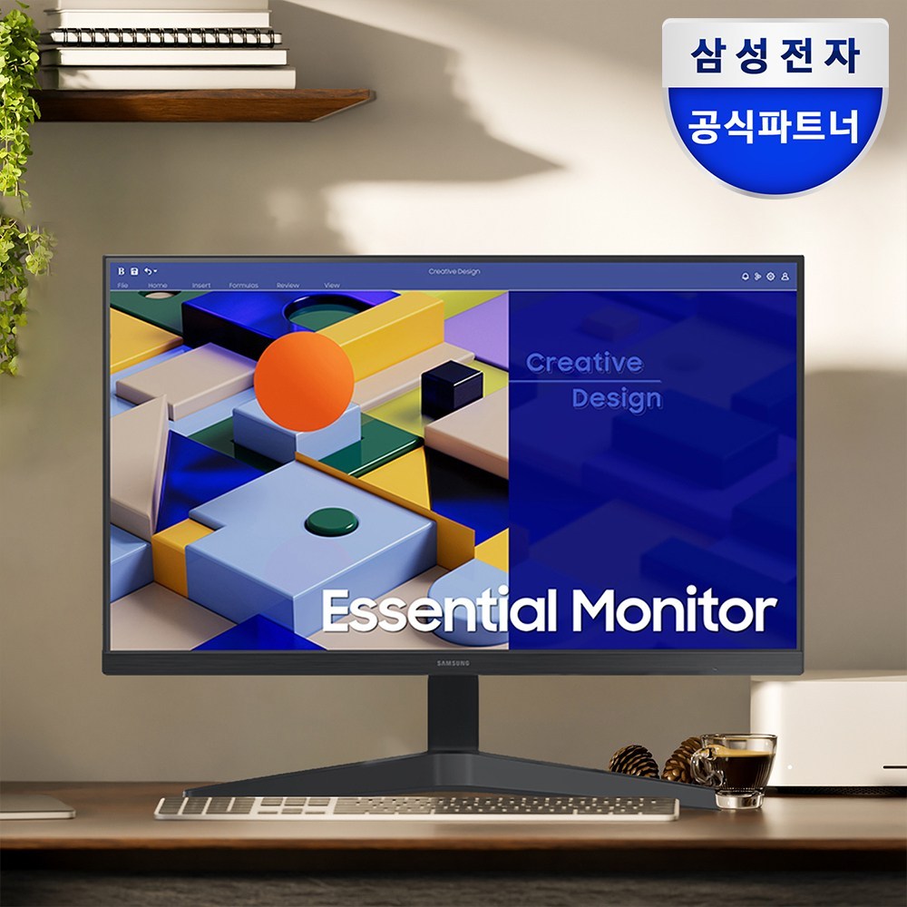 삼성 S27C310 IPS 27인치 사무용 업무용 모니터, 68cm 27인치모니터