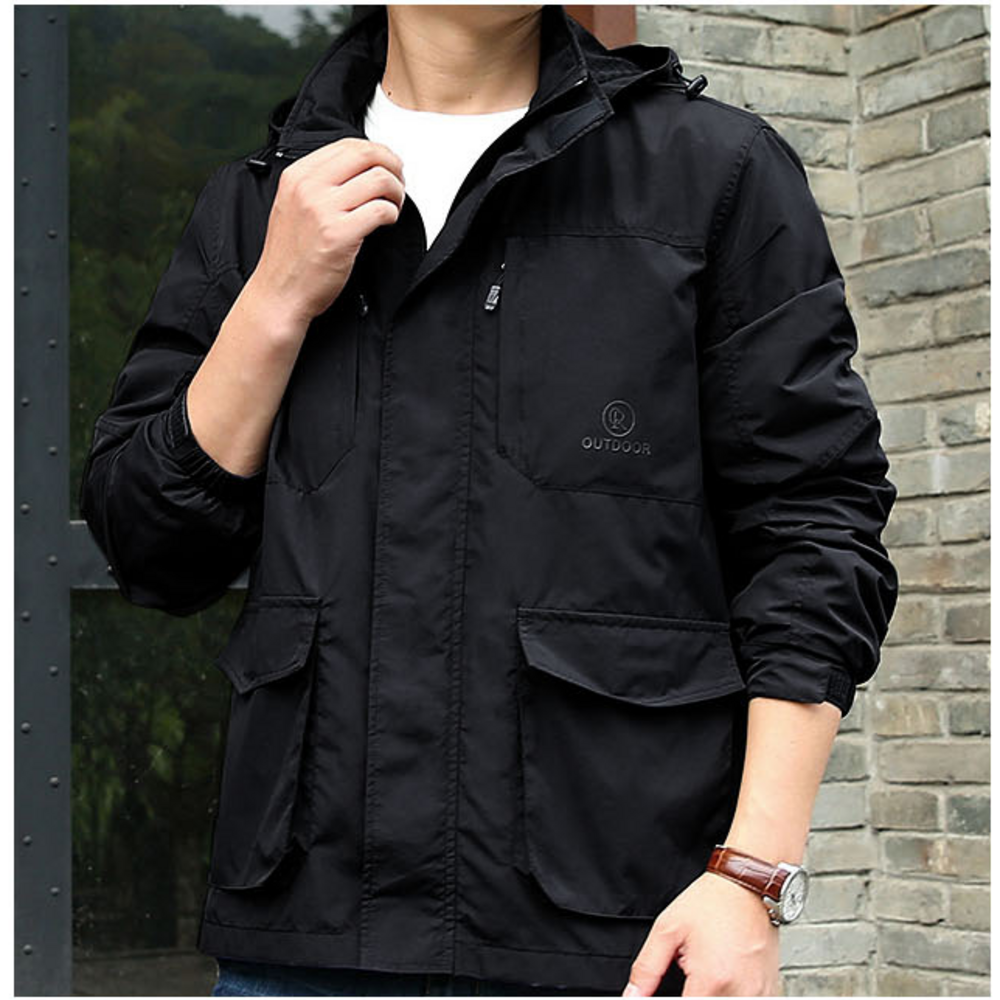 합리적인 가격과 뛰어난 기능성을 갖춘 남자 간절기 필수템: 탈부착 야상 점퍼