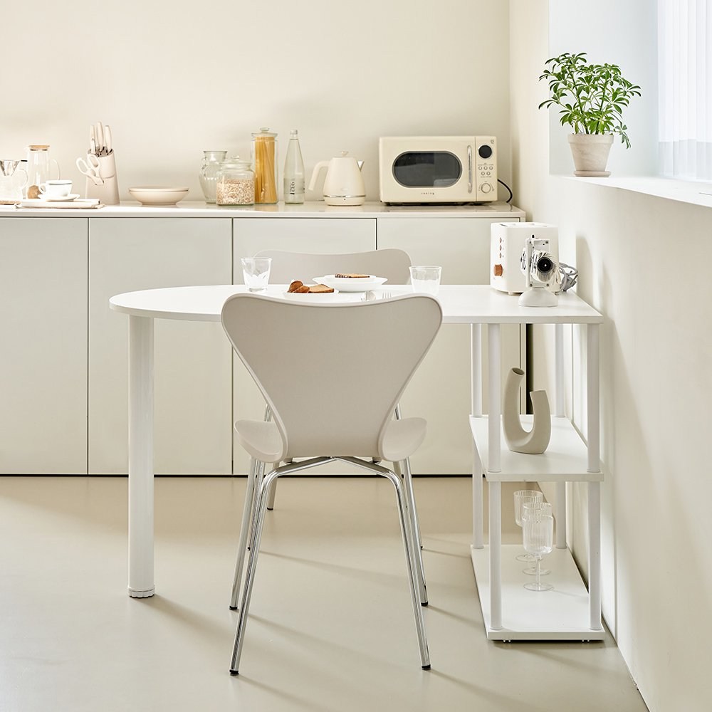 집에 세련되고 실용적인 스타일을 더하는 포더홈 반올 테이블