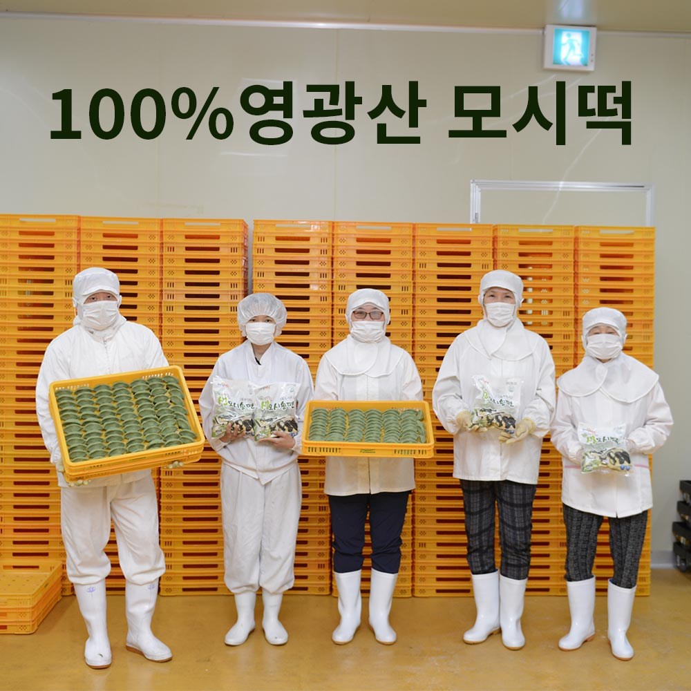 햇살과 정성이 빚은 영광 생 모시떡: 풍요로운 맛과 건강을 담은 특별한 경험