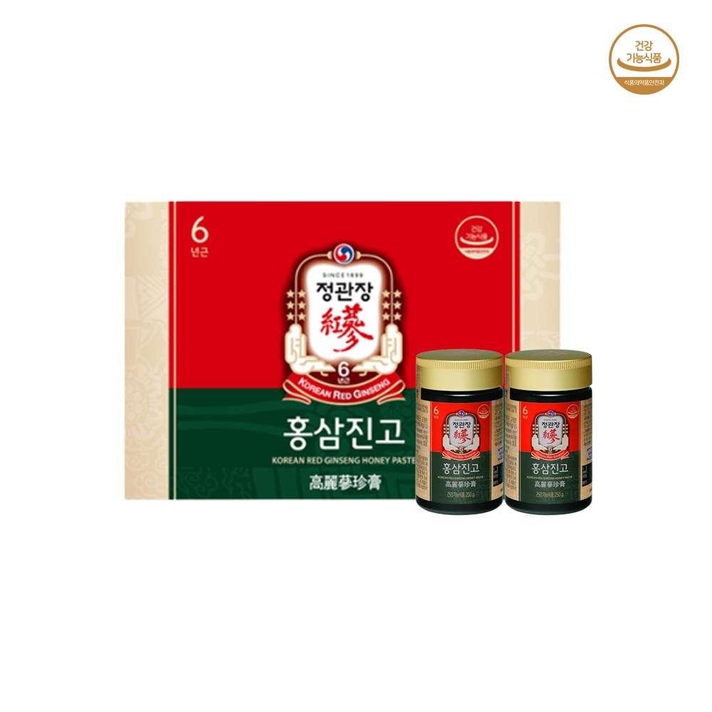 [빠른배송][정관장]홍삼진고 250gX2병/1박스+선물포장, 100g, 5개