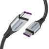 벤션 USB 3.1 Gen2 100W 초고속 C to C 케이블, 혼합색상, 0.5m, 1개