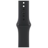Apple 정품 애플워치 스포츠 밴드, 블랙, 40mm, S/M, 1개