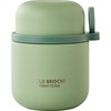 오슬로 브리오슈 스테인리스 스틸 316 보온 도시락 푸드자, 그린, 400ml, 1개