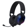 로이체 프리미엄 RGB 노이즈 캔슬링 마이크 멀티페어링 블루투스 무선 게이밍 헤드셋, BTH-G500, 블랙
