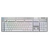 로지텍 G915 X LIGHTSPEED 키보드, 화이트, 키보드(Y-R0069), 리시버(CU0021), 갈축