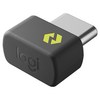 로지텍 USB C타입 볼트 리시버 수신기, 블랙, 1개, 956-000159