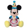 미키마우스 생일 축하 미디움 플러시 인형, 혼합색상, 1개, 35.6cm