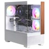 주연테크 2025 카운터 D6 라이젠7 라이젠 7000 시리즈 지포스 RTX 5070 Ti, 화이트, 16GB, 512GB, WIN11 Home, D678X57TW-W