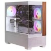 주연테크 2025 카운터 D6 라이젠5 라이젠 9000 시리즈 라데온 RX 9060 XT, 화이트, 16GB, 512GB, WIN11 Home, D696X96XTW-W