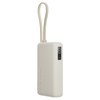 샤오미 Xiaomi C타입 케이블 일체형 보조 배터리 67W 10000mAh, PB1067, 베이지