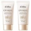 달바 워터풀 톤업 선크림 내추럴 커버 베이지 21호 SPF50+ PA++++, 50ml, 2개