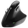 한성컴퓨터 OfficeMaster 3모드 경량 저소음 버티컬마우스, 블랙, VM350