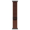 Apple 정품 애플워치 알파인 루프, 버건디 / 블랙 티타늄, 49mm, Large, 1개