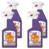 홈스타 락스와세제 3X 폼스프레이 후로랄 욕실청소용, 900ml, 4개