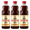 샘표 진간장 금F3, 860ml, 3개