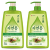 자연퐁 찌든때 걱정없는 솔잎 파워워시 주방세제 용기형, 980ml, 2개