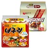 농심 짜파게티 140g 5p + 너구리 얼큰한 맛 120g 5p, 1세트