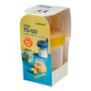 락앤락 투고 투웨이 용기 2단 일반도시락 870ml, 옐로우, 1개