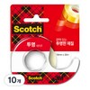 스카치 테이프 디스펜서 583D 18mm x 30m, 투명, 10개