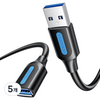 벤션 USB3.2 10Gbps USB AM to AF 초고속 연장케이블, 5개, 1.5m