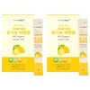 트리밀데이즈 그대로 짜낸 유기농 레몬즙 15p, 300g, 2개