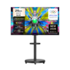 TCL 아이팔콘 4K QLED TV + 대형 무빙 스탠드 매트 블랙 세트, 85U65A Pro(TV), MSD58B(스탠드), 방문설치, 이동형 스탠드, 215cm(85인치)