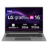 LG전자 2026 그램 Pro AI 16 코어Ultra5 방문설치, 에어로미늄 실버, 16Z90U-KS5BK, 512GB, 32GB, WIN11 Home