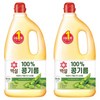백설 콩기름, 1.5L, 2개