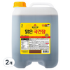 몽고식품 맑은 국간장, 2개, 13L
