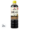 몽고간장 송표 국간장, 2개, 840ml