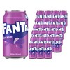 환타 포도향 탄산음료, 350ml, 24개