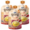 맘마밀 안심 이유식 퓨레 6개월부터, 100g, 3개, 사과와 고구마