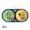 카카오프렌즈 차량용 춘식버스 컵홀더 매트 2종 세트, 노비춘식, 냥춘식, 4세트
