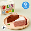 빌리엔젤 초코&딸기 크레이프 조각케이크(냉동), 110g, 3개