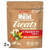 하림펫푸드더리얼 강아지 동결건조 트릿, 야채 믹스, 15g, 2개