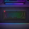 키크론 EX75 HE 샤인스루 8K RGB 핫스왑 기계식 유선 텐키리스 키보드, 블랙, EX75-J1, 마그네틱축(자석축)